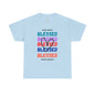 Blessed Grateful Colorful Christian T-Shirt | Positive Faith-Based Tee for Men & Women