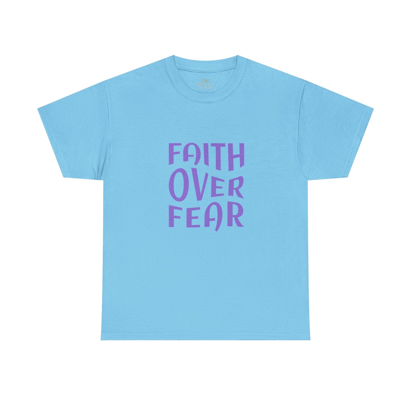 Faith Over Fear Christian T-Shirt – Bold Minimalist Scripture Tee