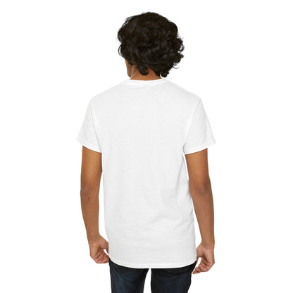 Cross Equals Love – Minimalist Christian Brushstroke T-Shirt