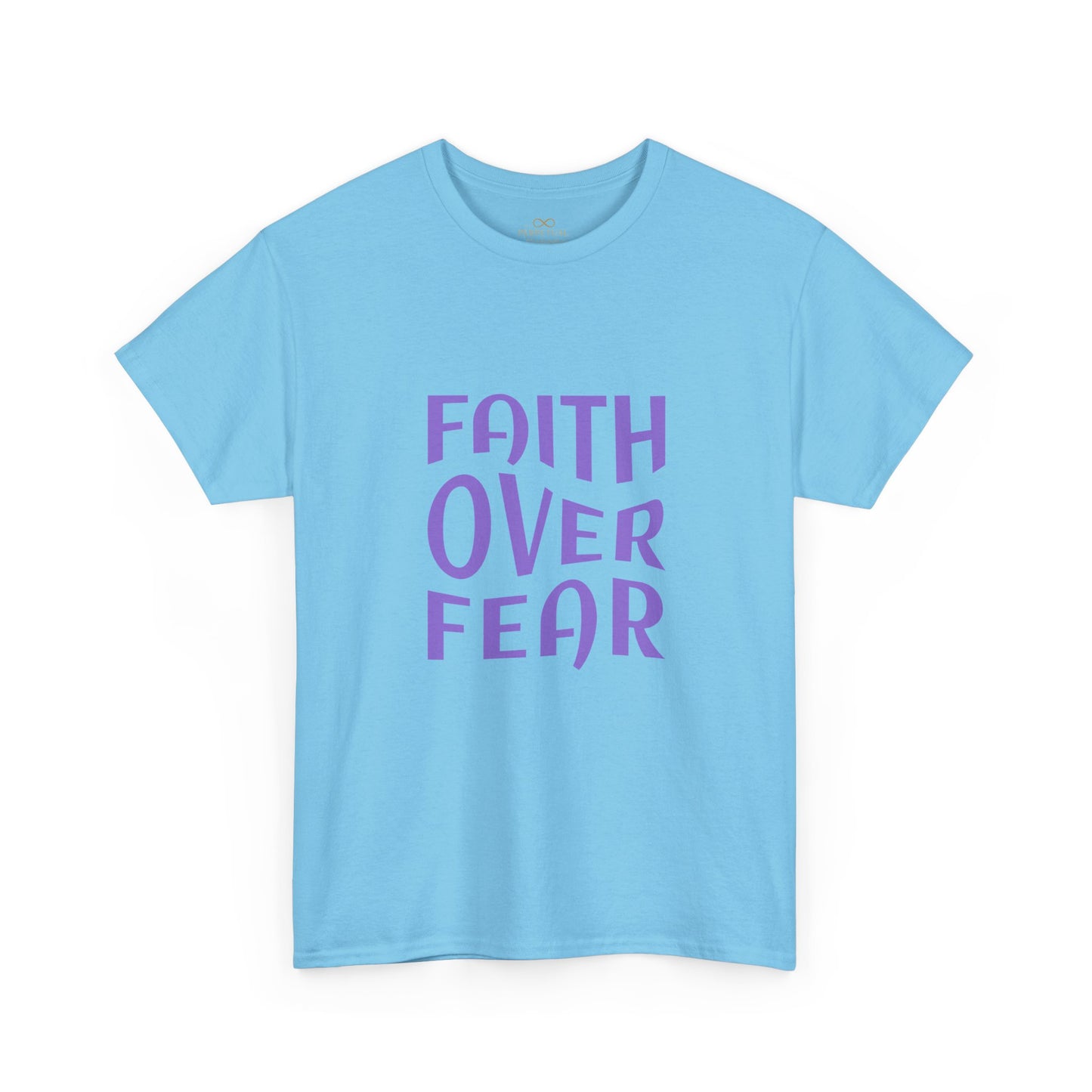 Faith Over Fear Christian T-Shirt – Bold Minimalist Scripture Tee