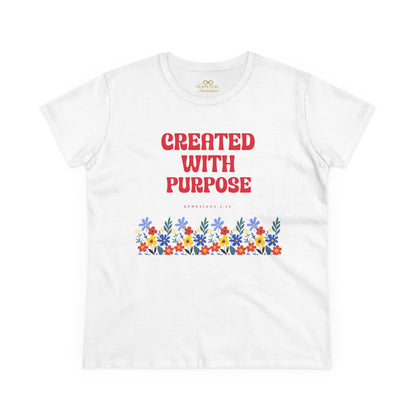 Created with Purpose Floral Tee