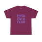 Faith Over Fear Christian T-Shirt – Bold Minimalist Scripture Tee