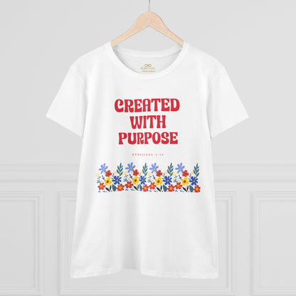Created with Purpose Floral Tee