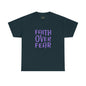 Faith Over Fear Christian T-Shirt – Bold Minimalist Scripture Tee