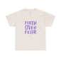 Faith Over Fear Christian T-Shirt – Bold Minimalist Scripture Tee