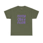 Faith Over Fear Christian T-Shirt – Bold Minimalist Scripture Tee