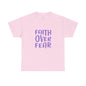Faith Over Fear Christian T-Shirt – Bold Minimalist Scripture Tee