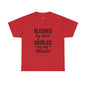 Blessed by God Spoiled by My Husband Christian T-Shirt