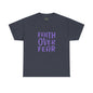 Faith Over Fear Christian T-Shirt – Bold Minimalist Scripture Tee