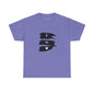 Cross Equals Love – Minimalist Christian Brushstroke T-Shirt
