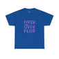 Faith Over Fear Christian T-Shirt – Bold Minimalist Scripture Tee