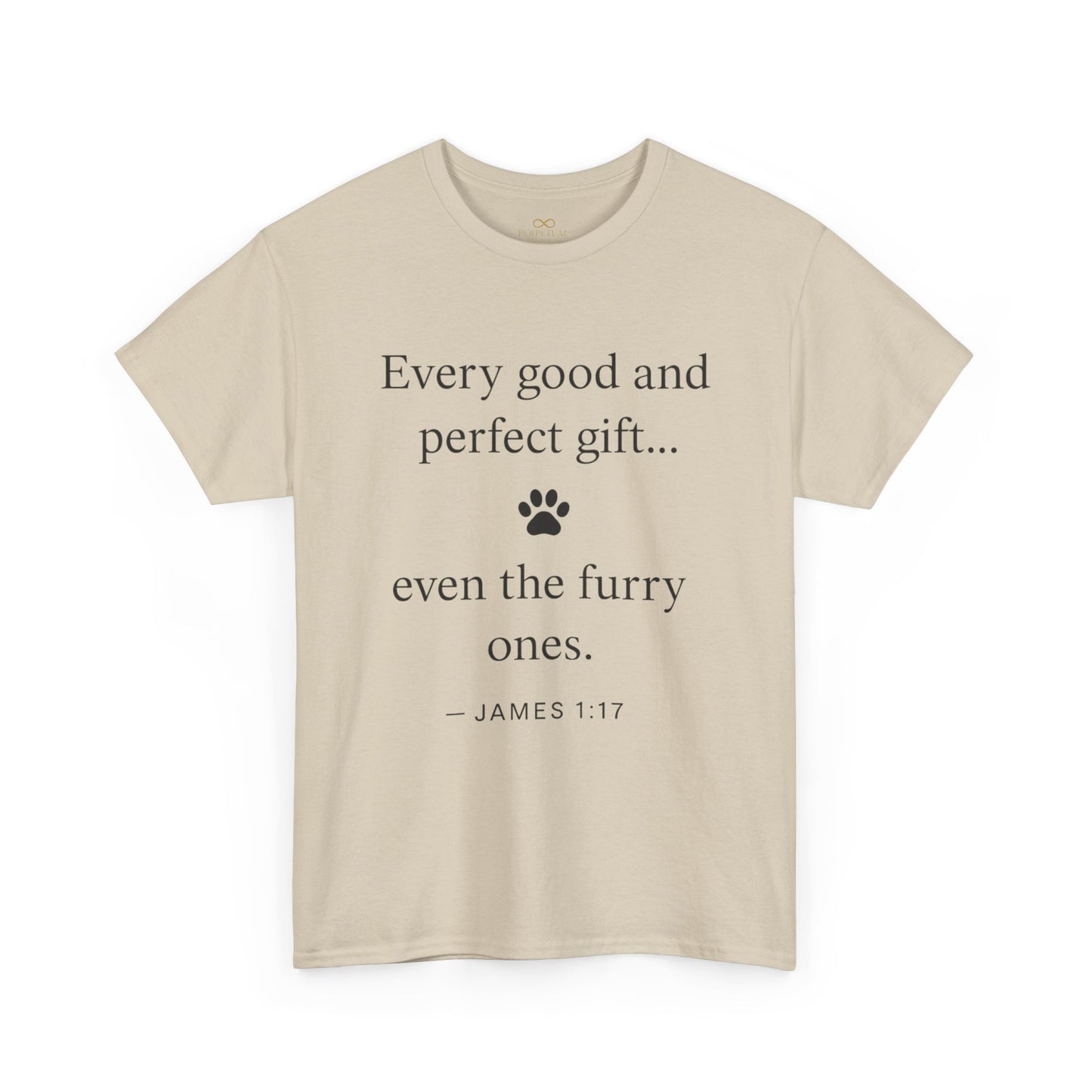 Every Good and Perfect Gift Pet Lover Shirt | James 1:17 Bible Verse Tee