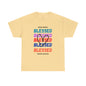Blessed Grateful Colorful Christian T-Shirt | Positive Faith-Based Tee for Men & Women