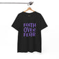 Faith Over Fear Christian T-Shirt – Bold Minimalist Scripture Tee