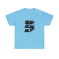 Cross Equals Love – Minimalist Christian Brushstroke T-Shirt